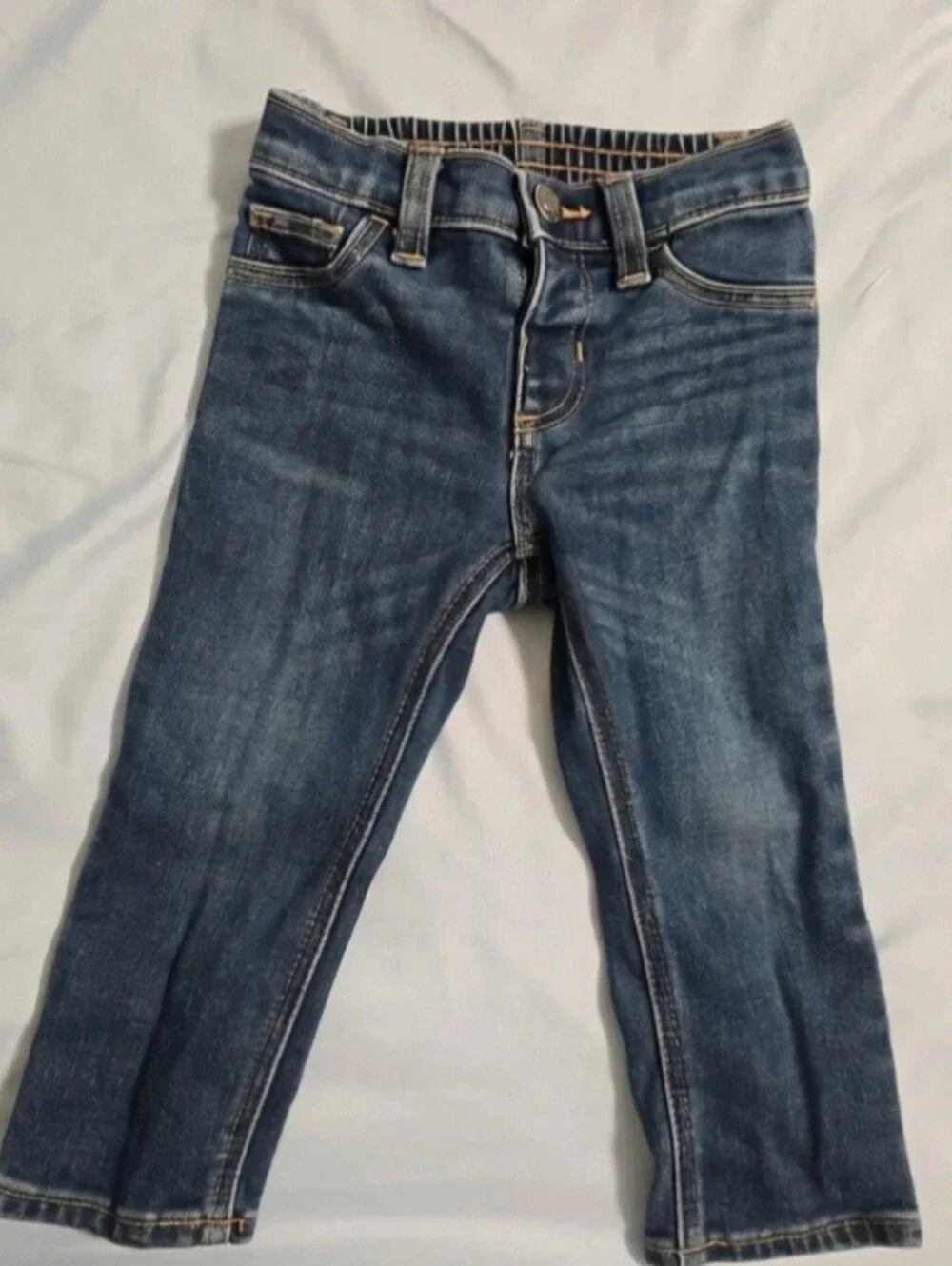 Old Navy Kids Blue Denim Jeans - Straight Leg